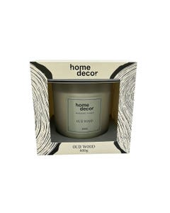 Vela Aromática De Madera De Oud 13X13X12.5Cm
