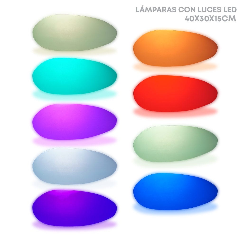 Lámparas Con Luces Led Surtidas 40X30X15Cm