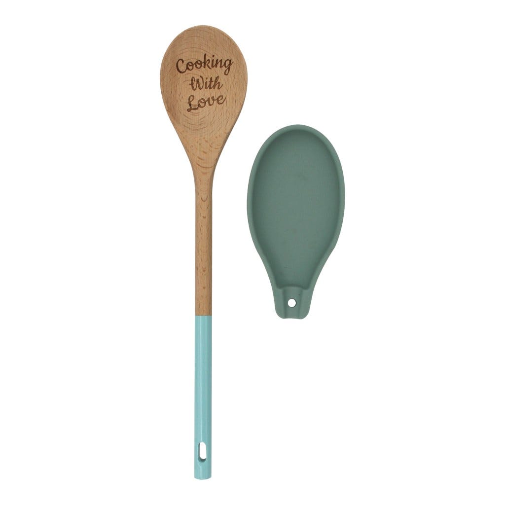 Set De 2 Pzs Cuchara Y Posacuchara