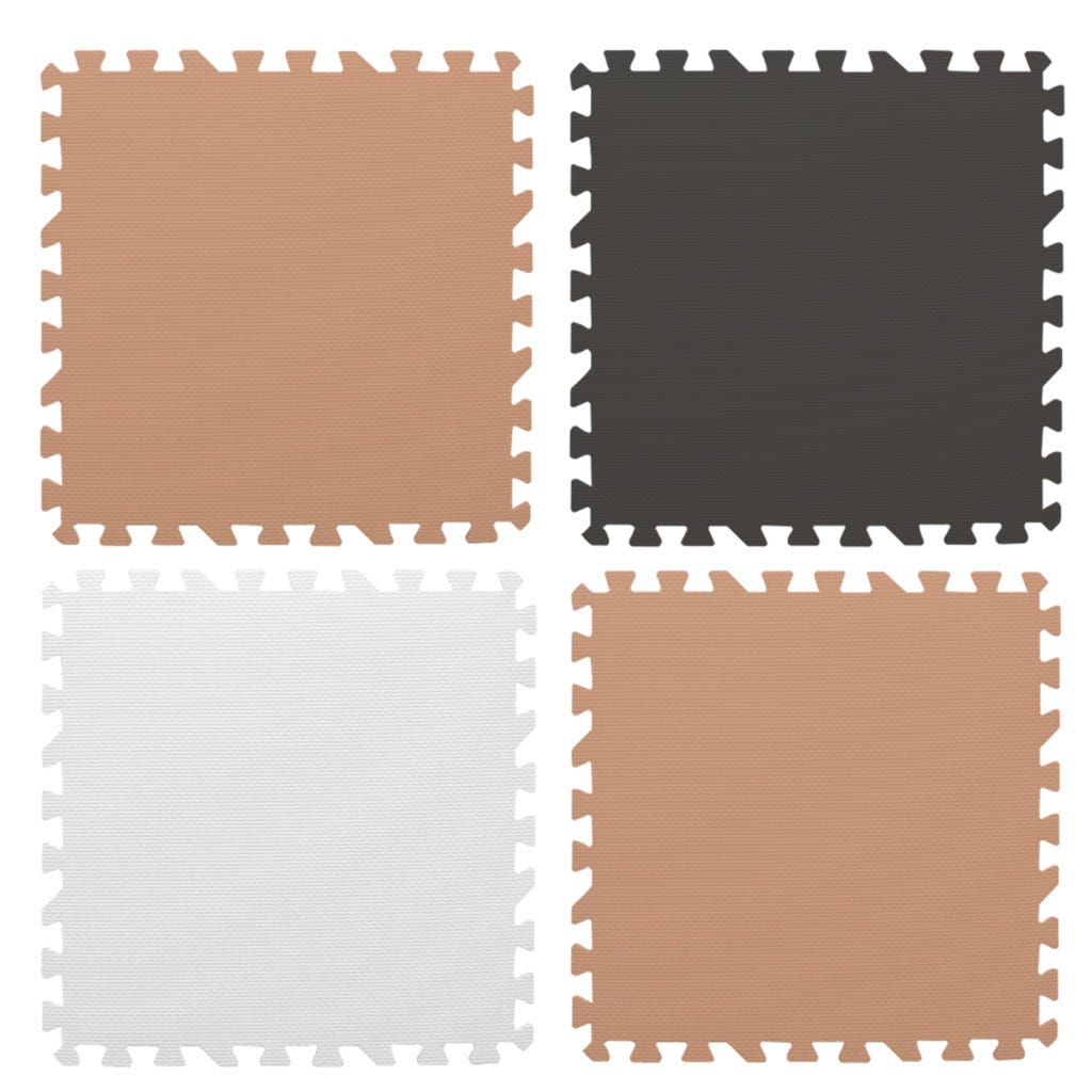 Piso De Foam Colores Surtidos 4Pzs 60X60Cm