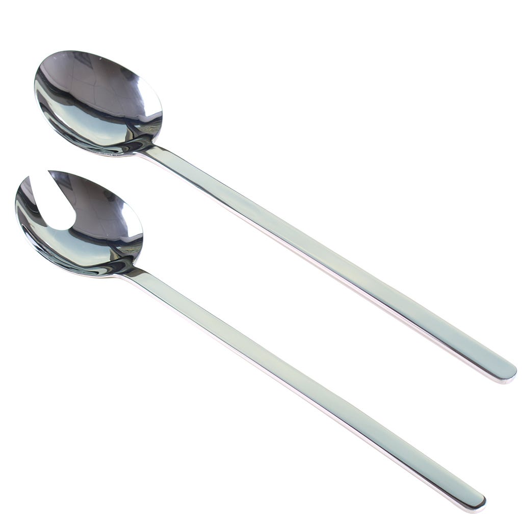 Utensilios De Ensalada Juego 2 Cucharas