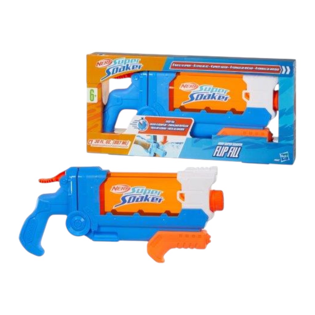 Lanzador Nerf Super Soaker Flip Fill