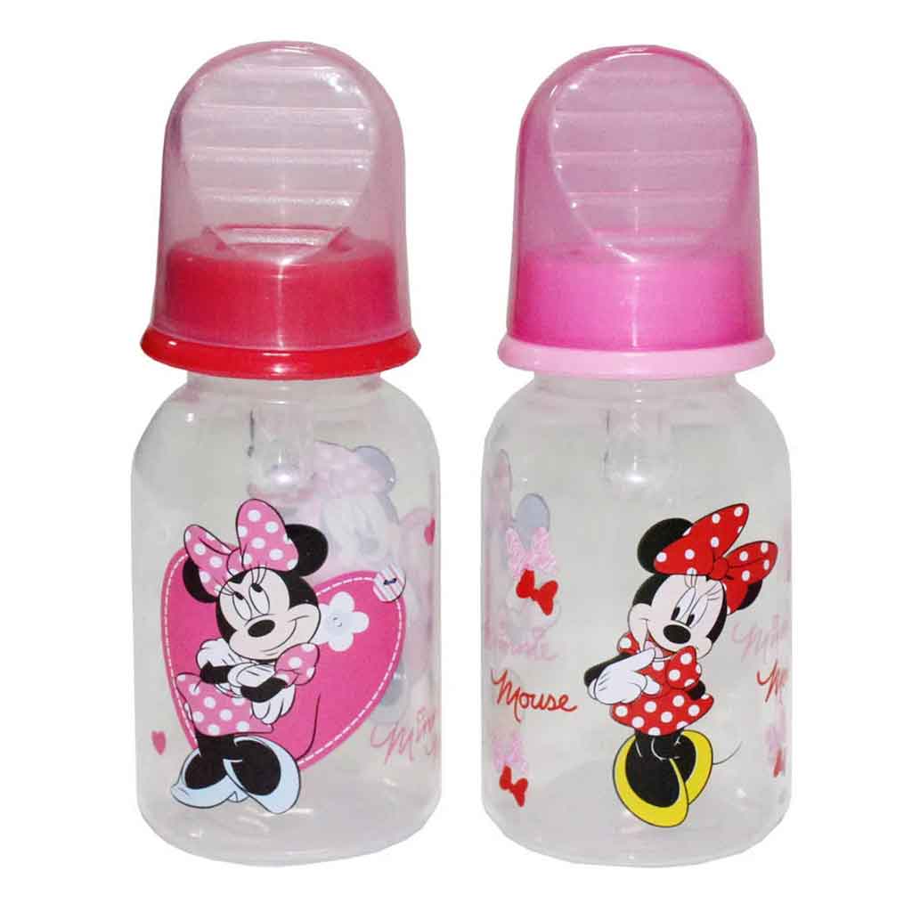 Biberón plástico para bebé 4oz Disney Minnie Mouse