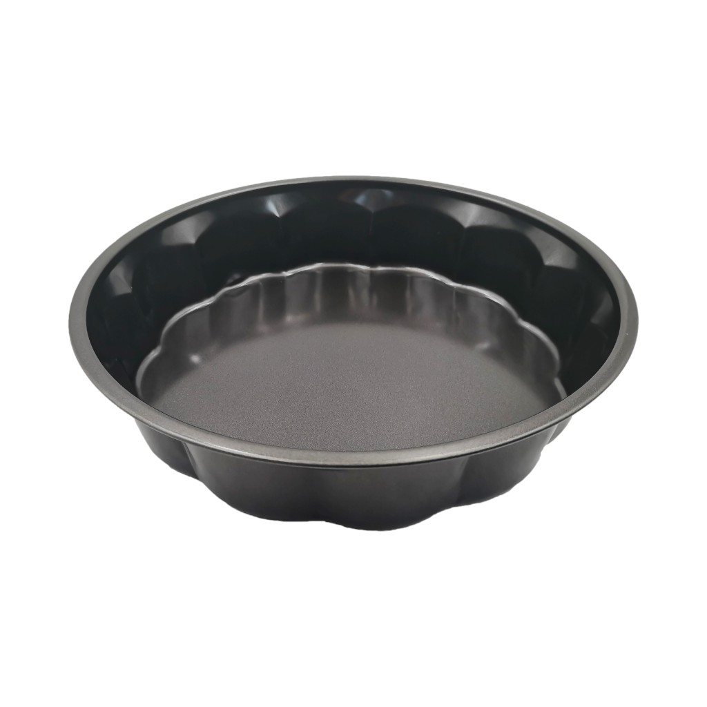 Molde Para Hornear Gris Redondo 28X6Cm