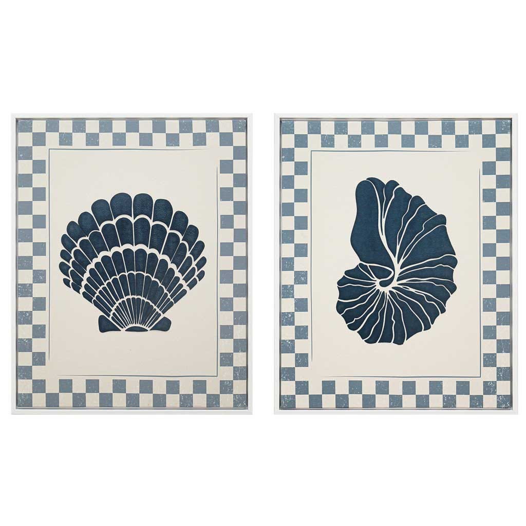 Cuadro Decorativo De Concha Marina Surtido 40x50x2cm