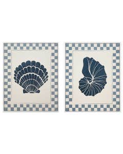 Cuadro Decorativo De Concha Marina Surtido 40x50x2cm