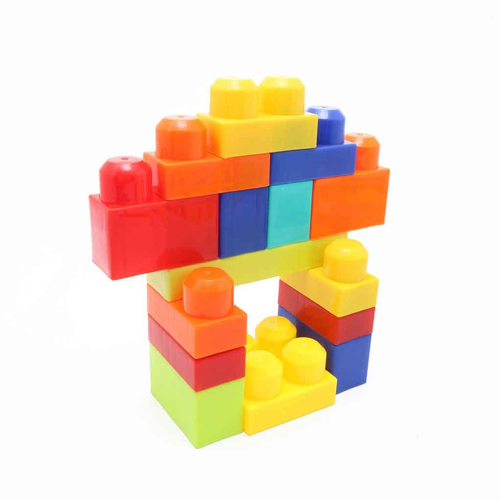 Juego Bloques Maxi De 60 Piezas En Bolsa