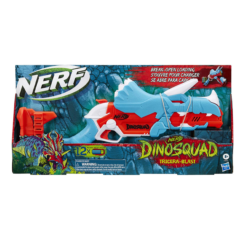 Lanzador Tricerablast Nerf