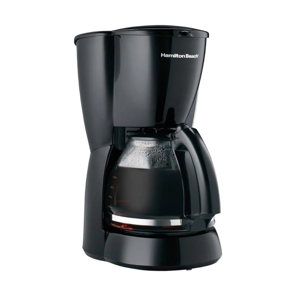 Cafetera Negra 12tz Hamilton Beach