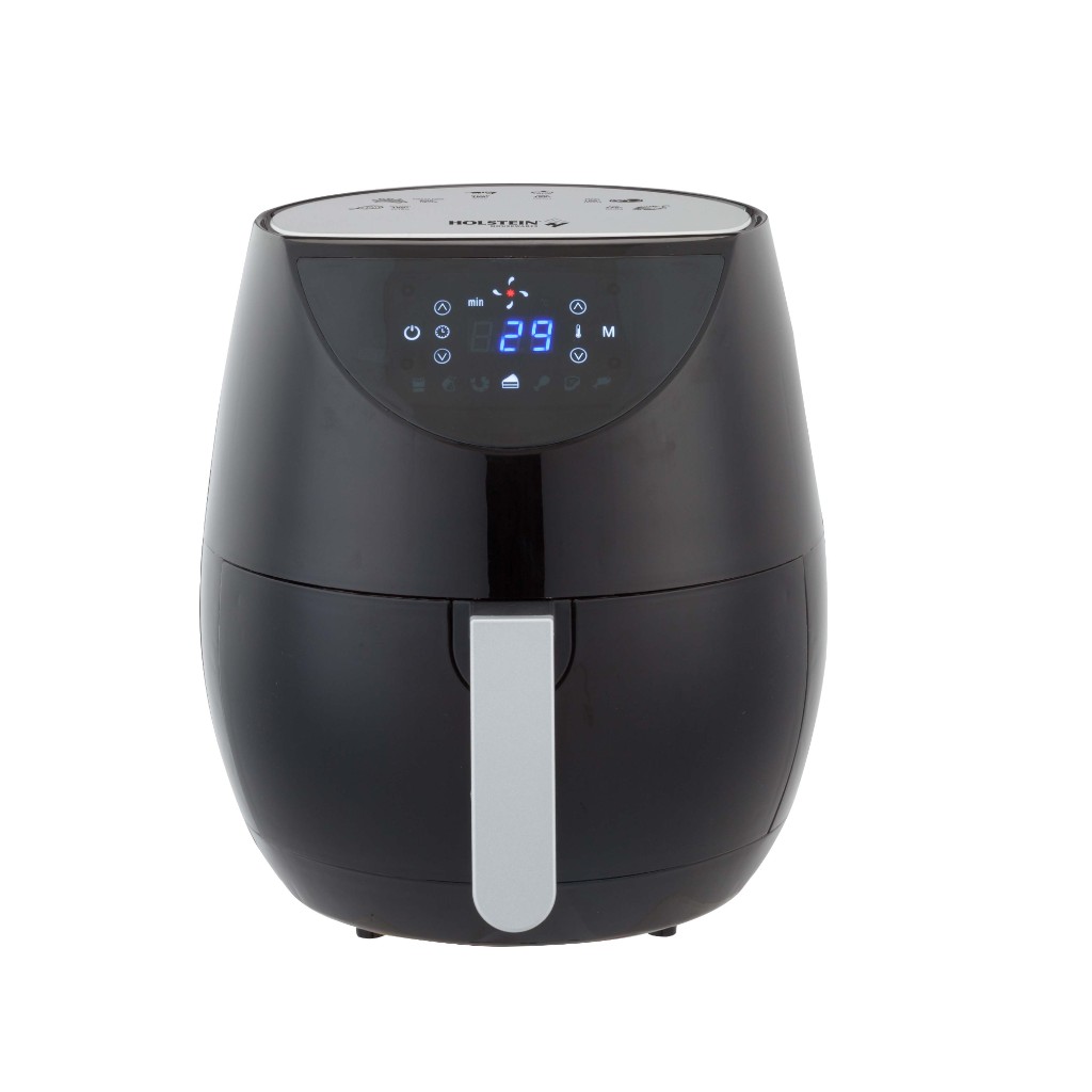 Freidora De Aire Digital 4.5L 1400W Negra Holstein