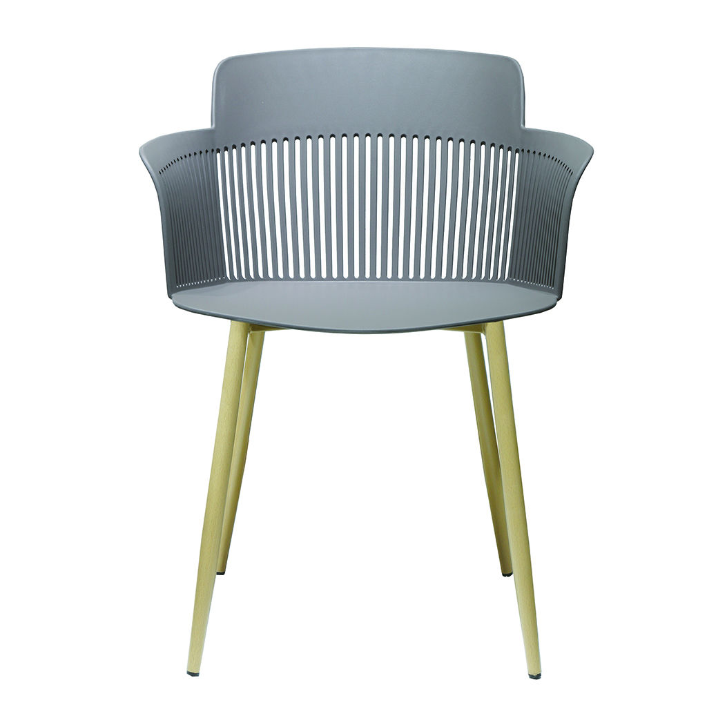 Silla de exterior gris pardo Alyssam