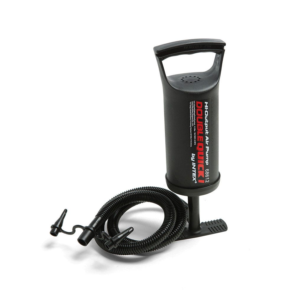 Bomba de Aire Manual Double Quick Intex