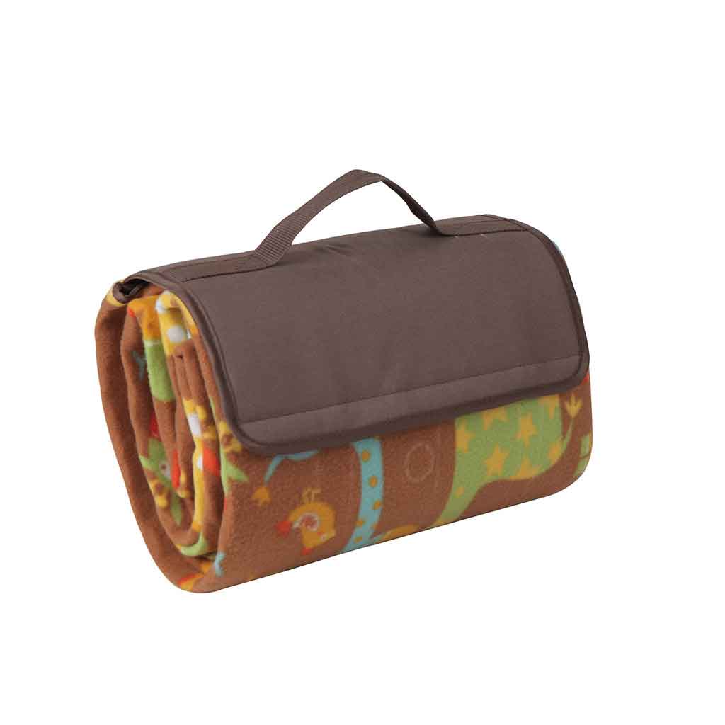 Manta Para Picnic Con Estampado Marrón