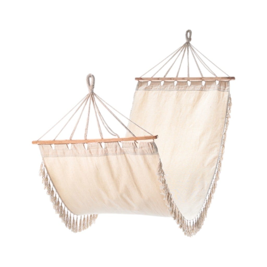 Hamaca 280x80cm Crema