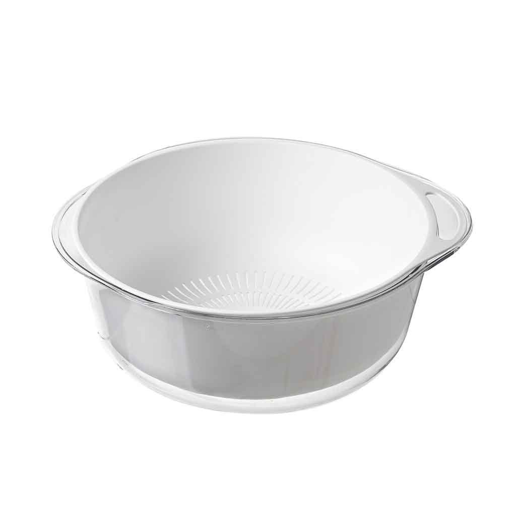 Set De Colador Blanco 28.8X25.3X10.3Cm