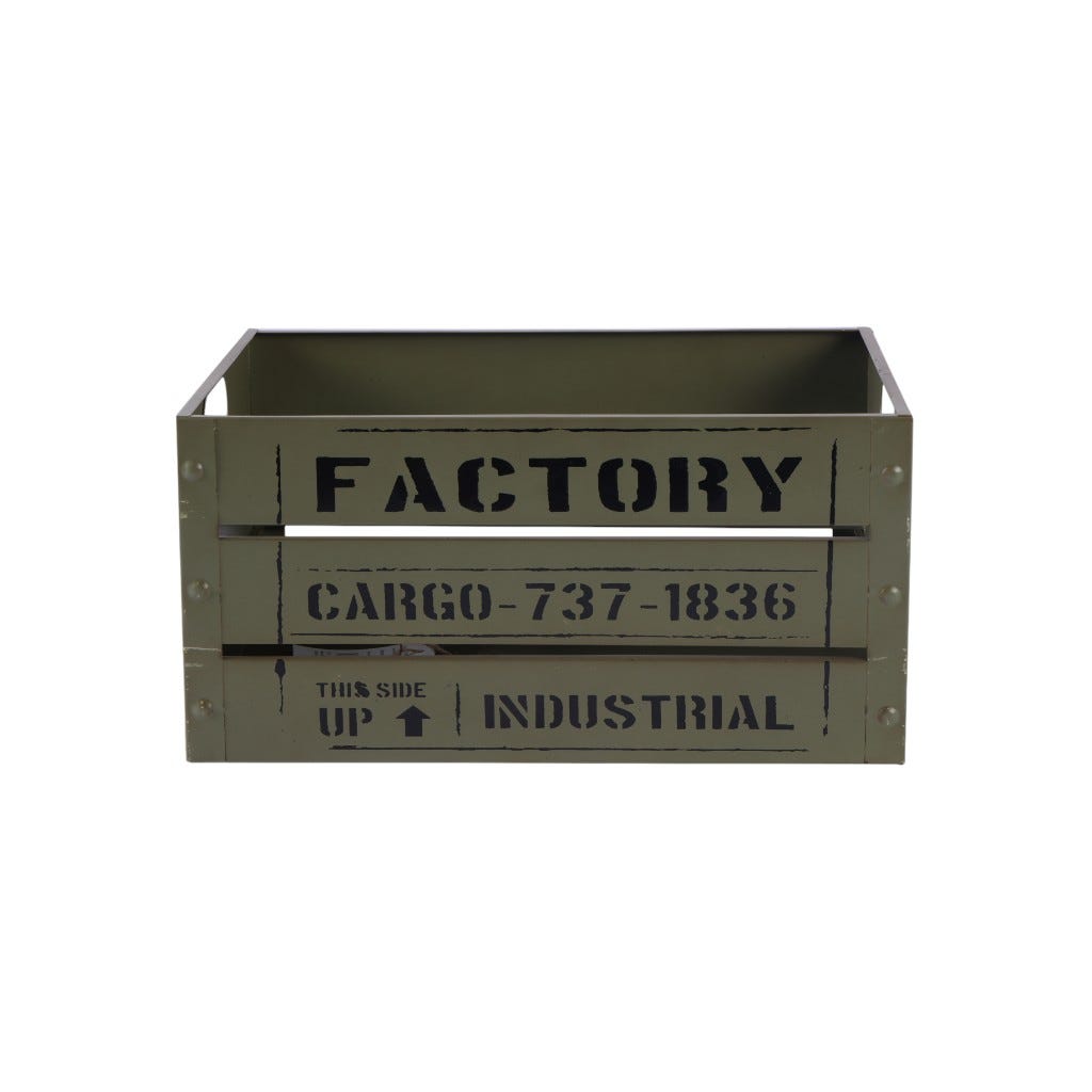 Caja De Metal 36x25x18cm