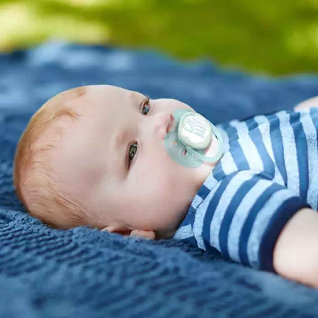 2 Chupetes Ultra Soft 0-6Mm/ Hello Boy Deco Avent