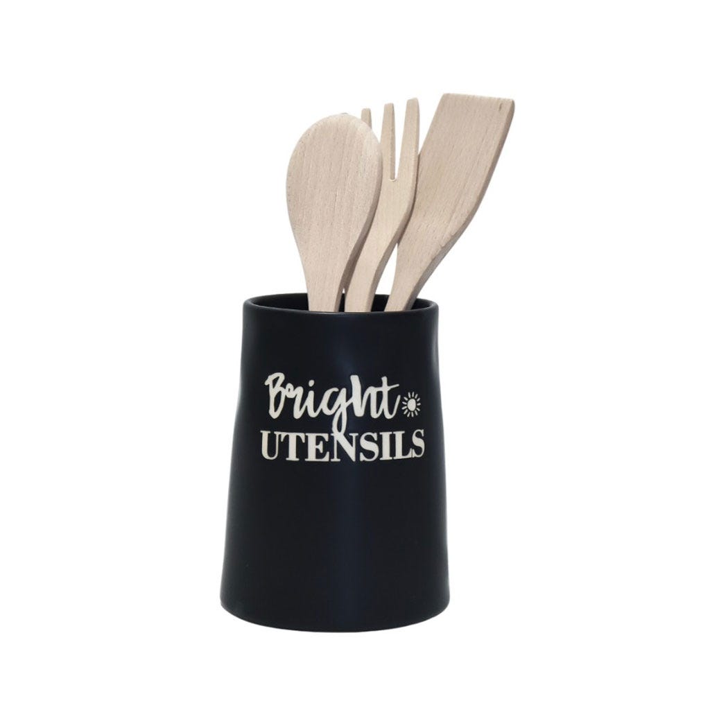 Set De Utensilios Con Utensilios Colores 4Pzs Surtido