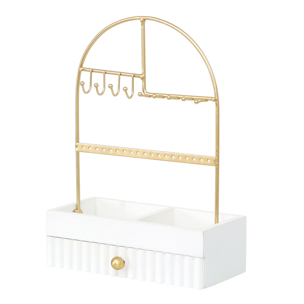 Organizador De Joyas Con Gabeta 20X11X28.5Cm