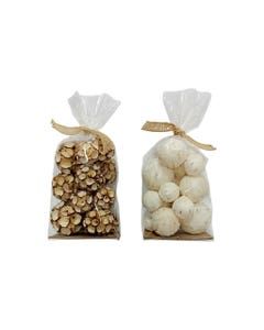 Esferas Naturales Decorativas Surtido 15X13X20Cm
