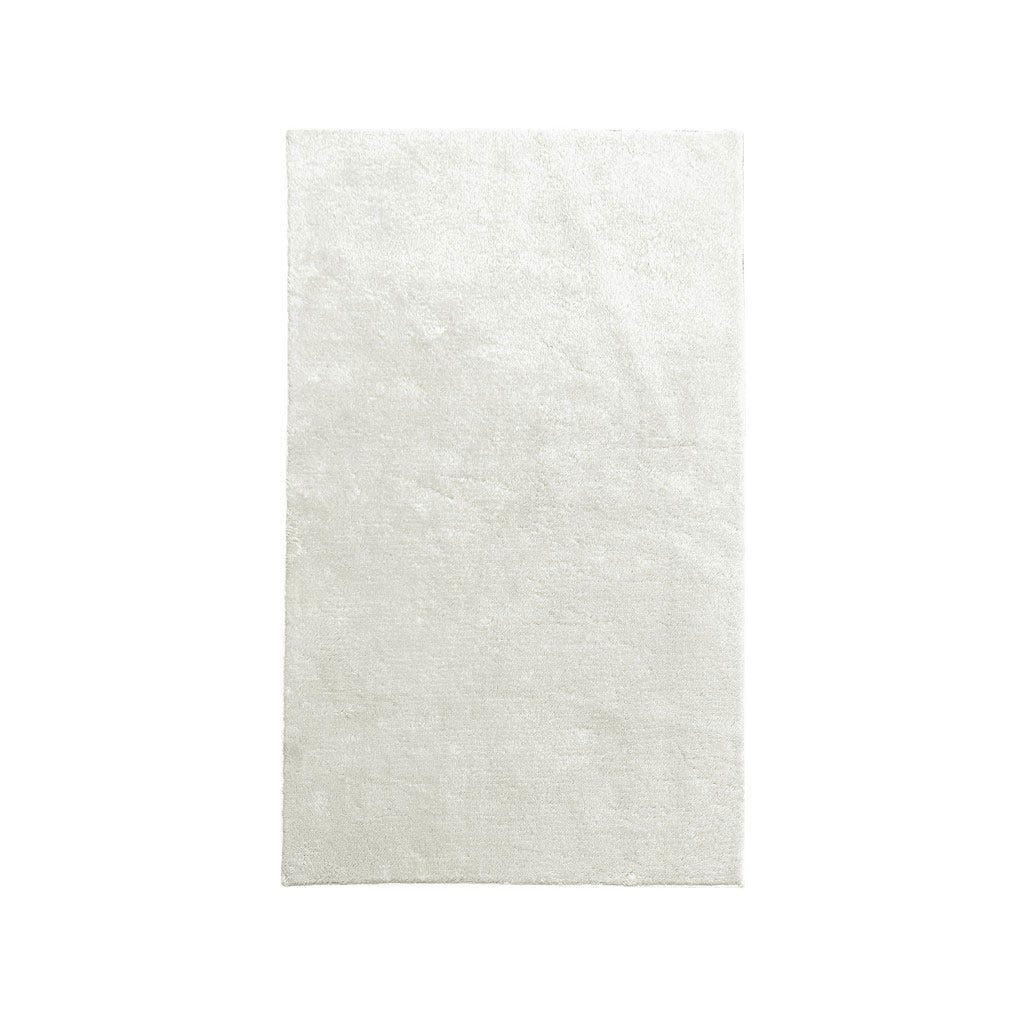 Alfombra Afelpado Blanco Marfil 90X150Cm
