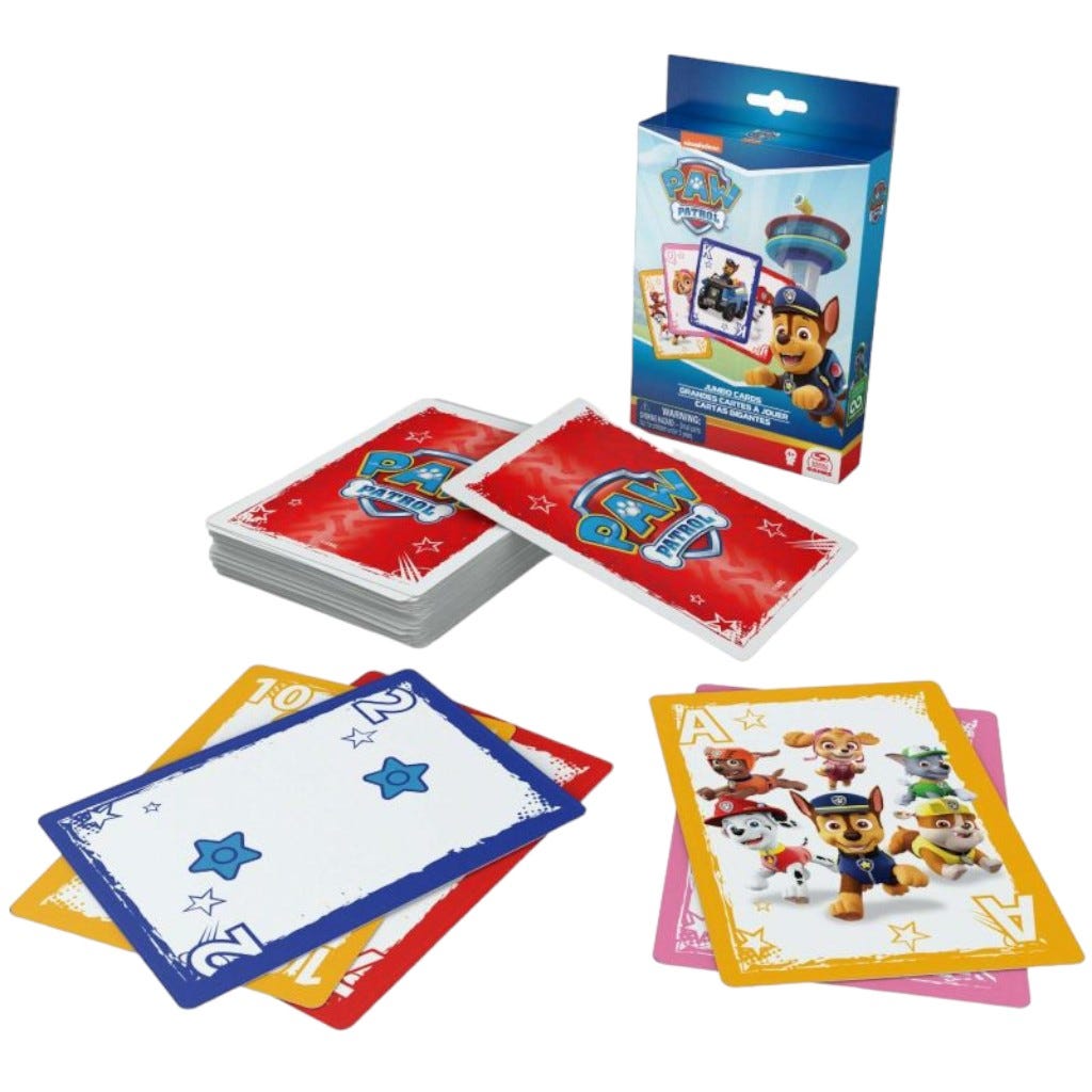 Juego Cartas Jumbo Paw Patrol