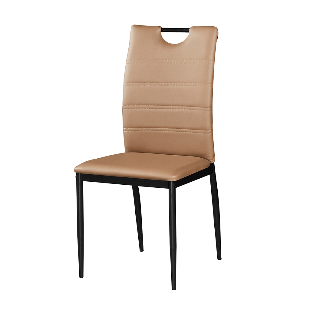 Silla de comedor gris pardo Korina