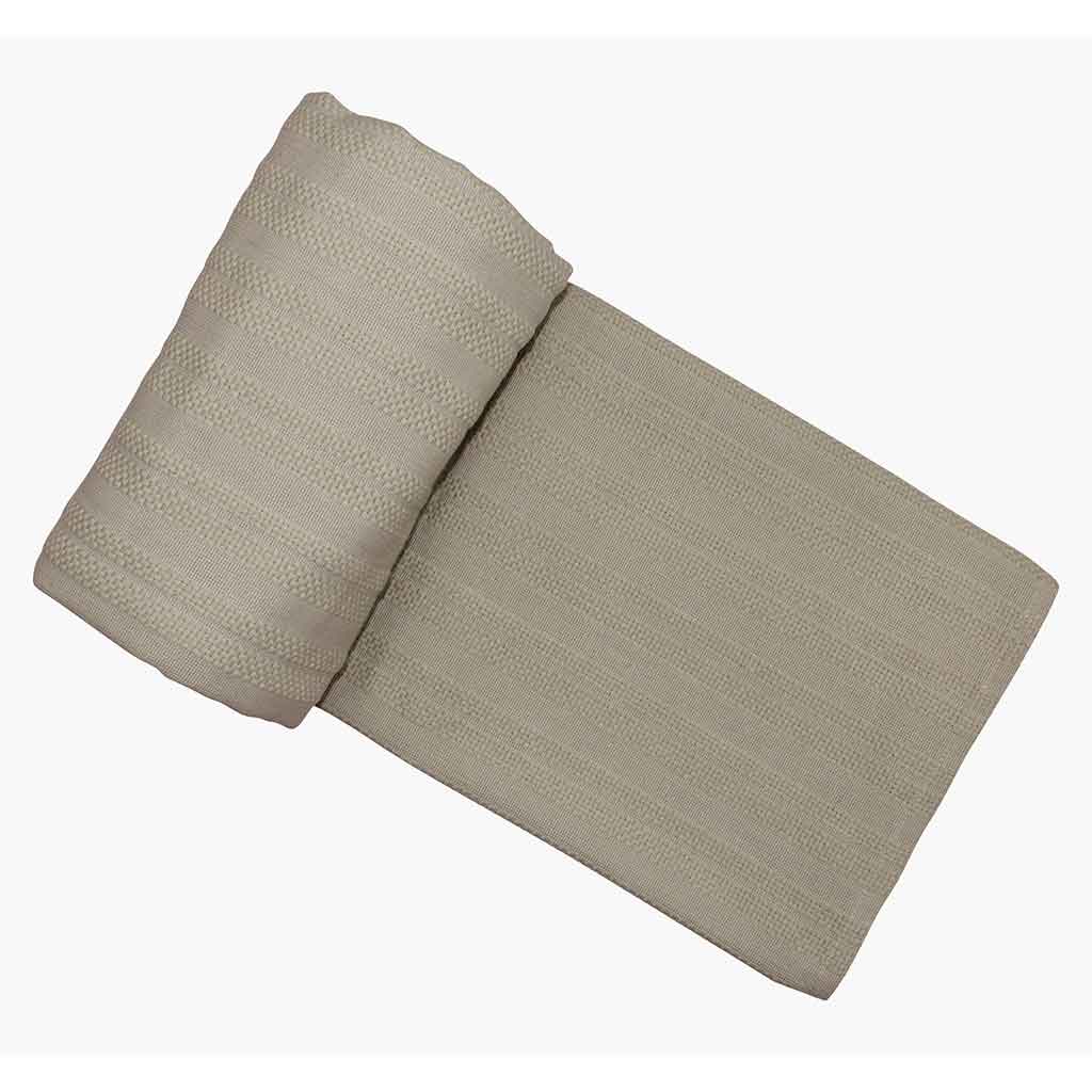 Cubrecama Beige De Algodón 160x220cm