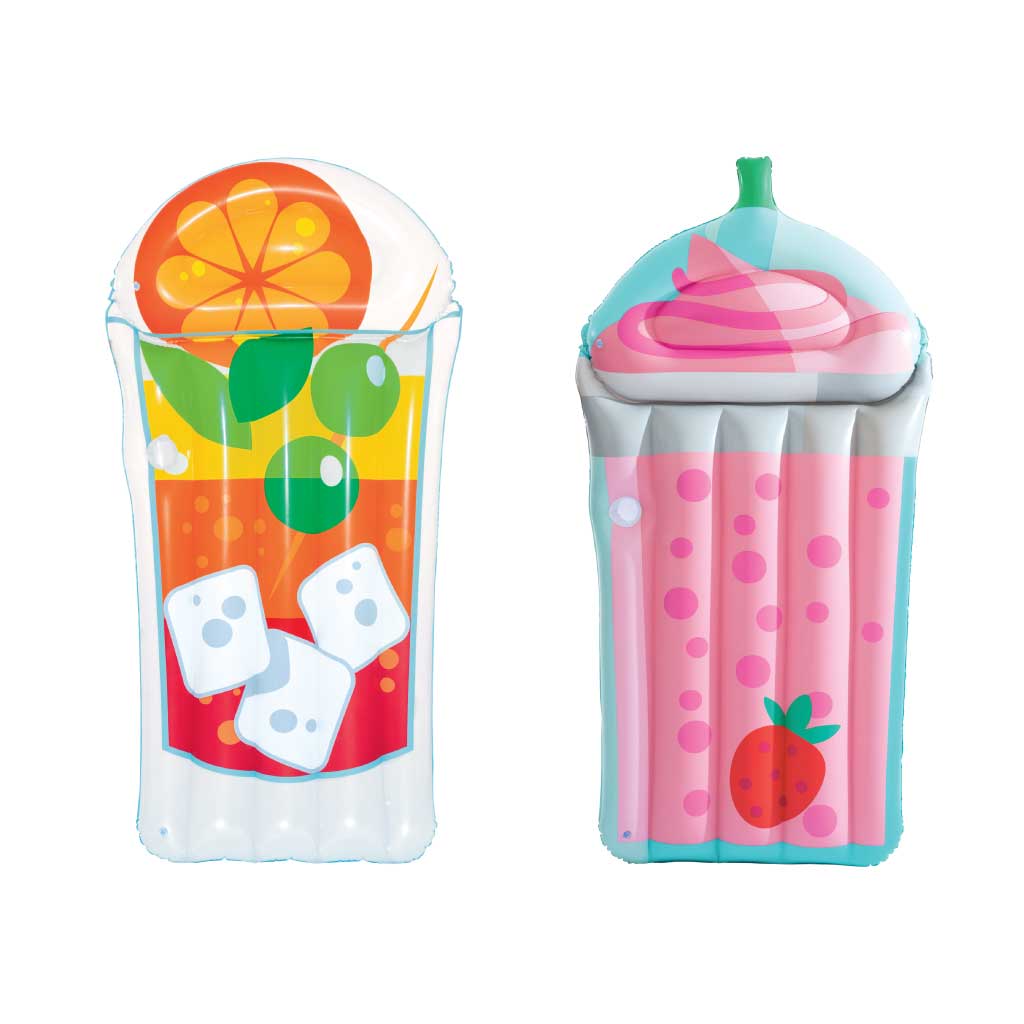 Flotador Inflable De Bebidas Tropicales Bestway Surtido