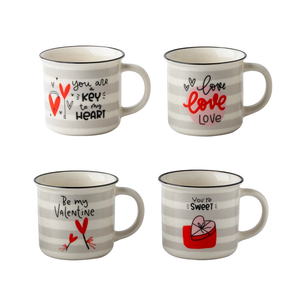 Taza Estampado Surtido 12oz