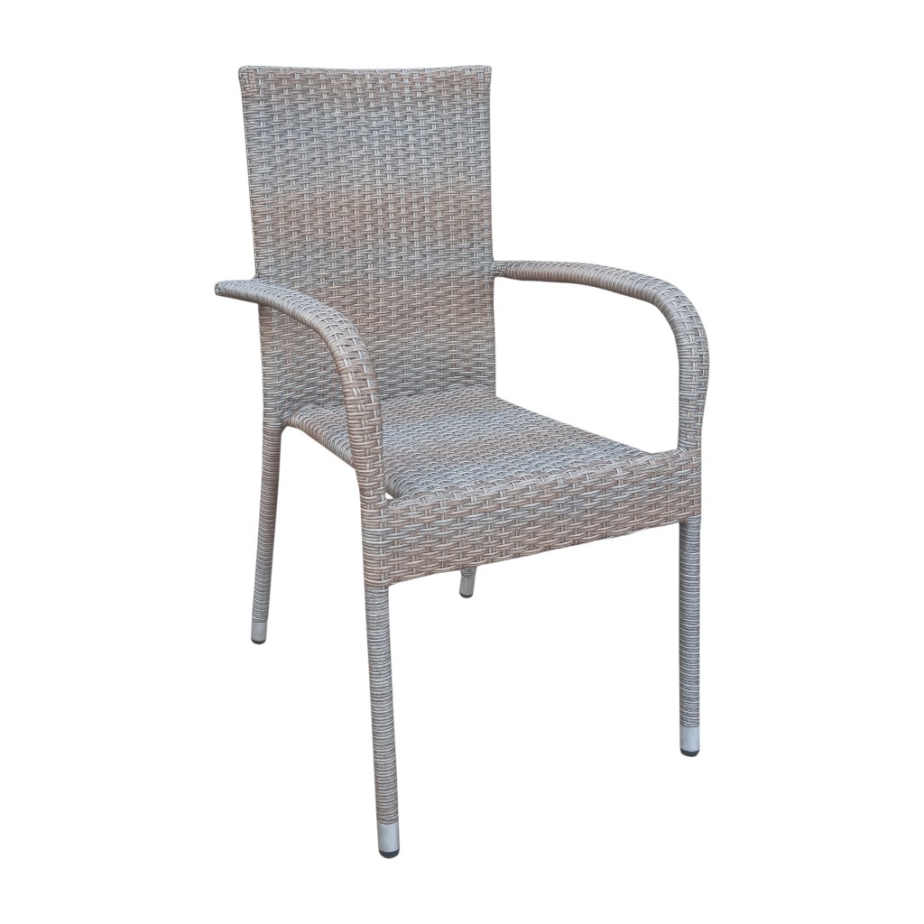 Silla De Comedor Paris 55.5x63x95cm Gris