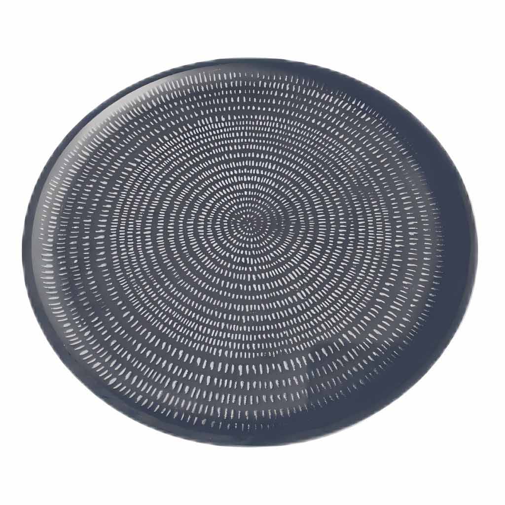 Bandeja Decorativa Redonda 35 Cm