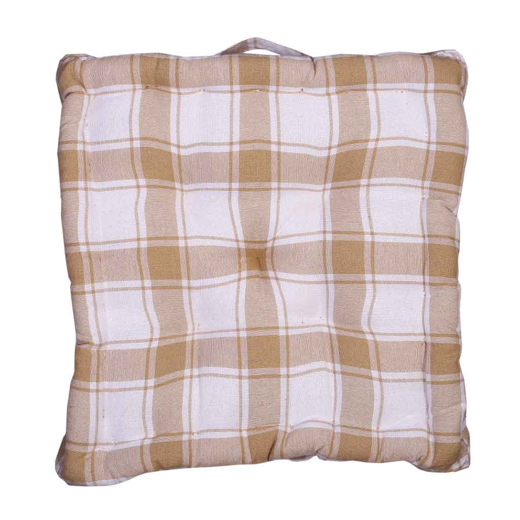 Cojín Para Piso Beige 45X45Cm
