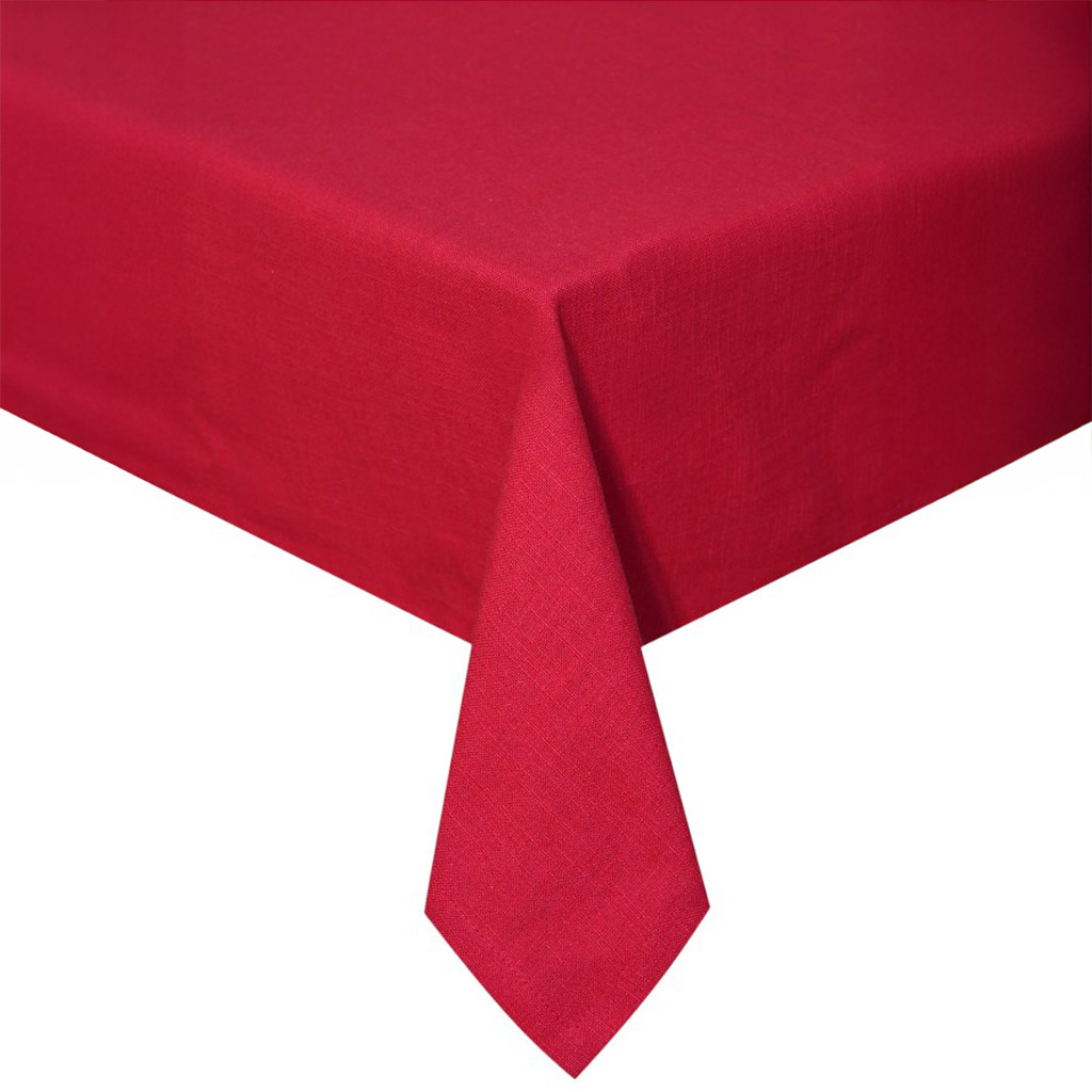 Mantel Alucio Rojo 160X320Cm