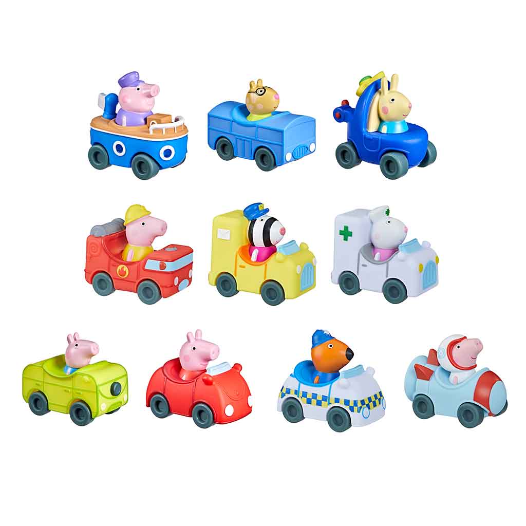 Mini Carros Peppa Y Sus Amigos Surtidos