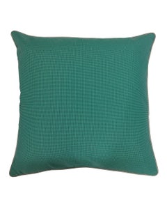 COJÍN SENCILLO CUADRADO VERDE AQUA 45X45CM