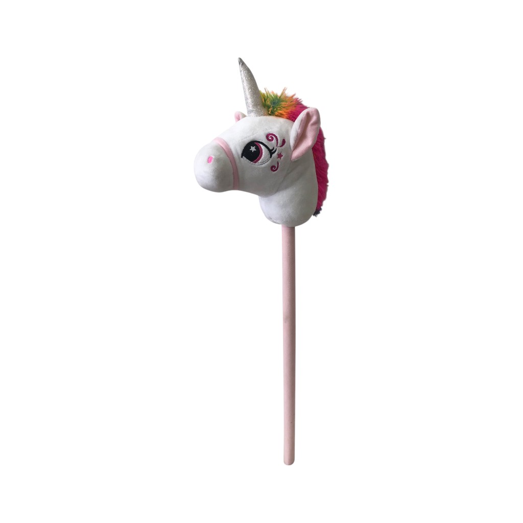 Unicornio De Palo Con Sonido 75Cm