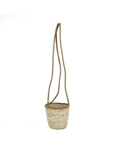 Cesta Colgante Para Plantas Natural 20X18Cm