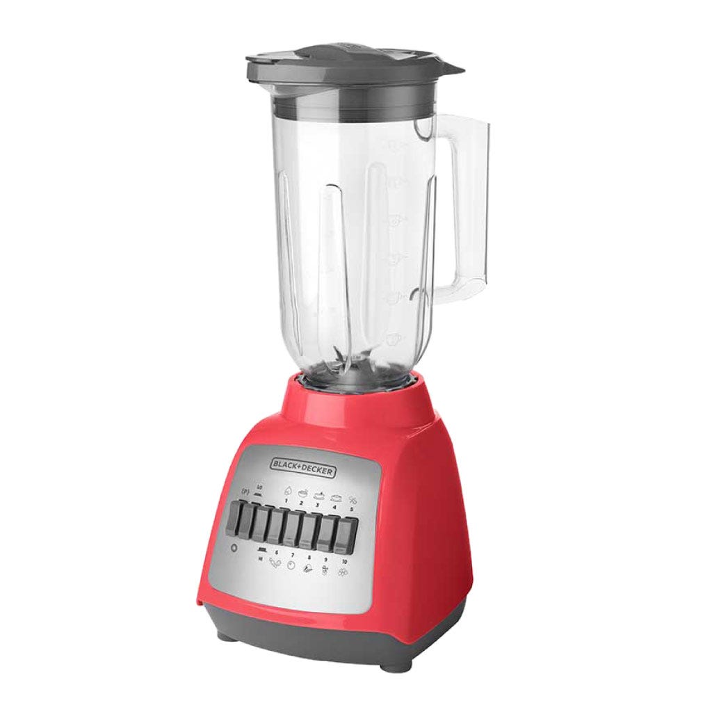 Licuadora Black&Decker DuraPro rojo de 10 velocidades