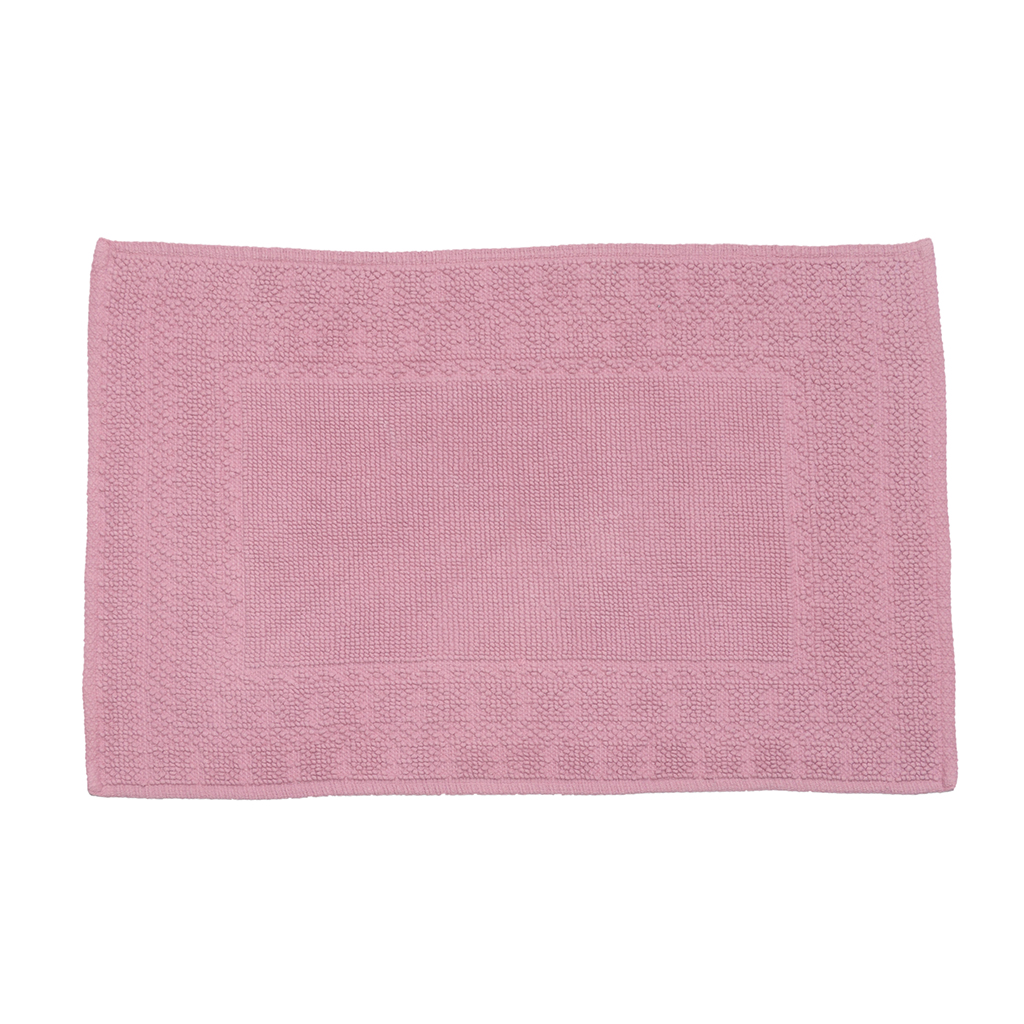 Alfombra de algodón morado claro