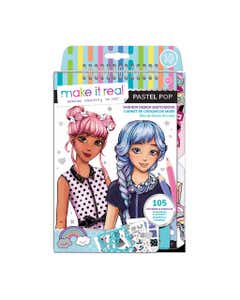 Cuaderno De Diseño Pastel Pop Make It Real