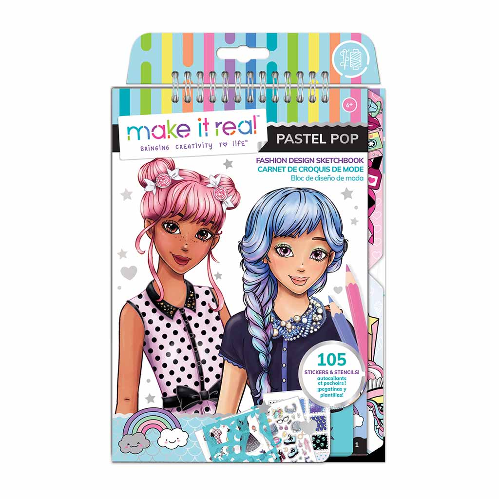 Cuaderno De Diseño Pastel Pop Make It Real
