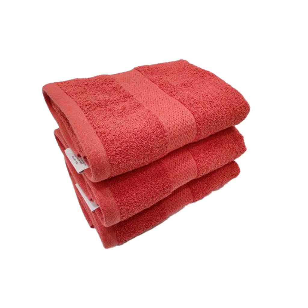 Toalla de baño rojo 50X90CM