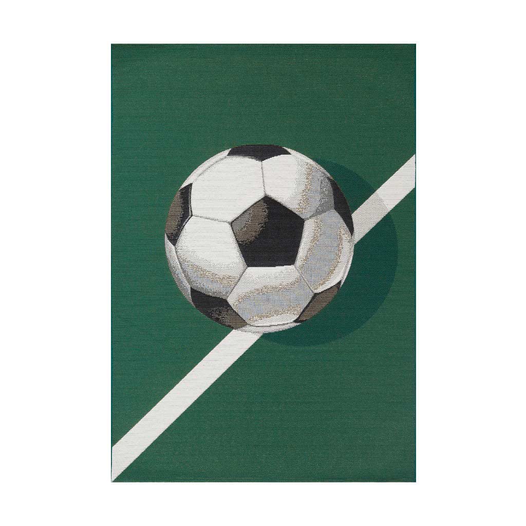 Alfombra Dise&ntilde;o Cancha De F&uacute;tbol 120X180Cm