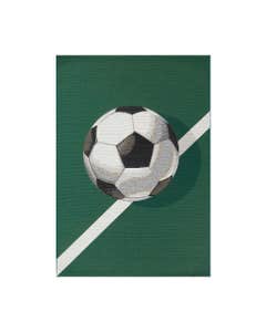 Alfombra Diseño Cancha De Fútbol 120X180Cm
