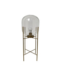 Lámpara De Mesa Con Esfera De Vidrio 22X22X56.5Cm