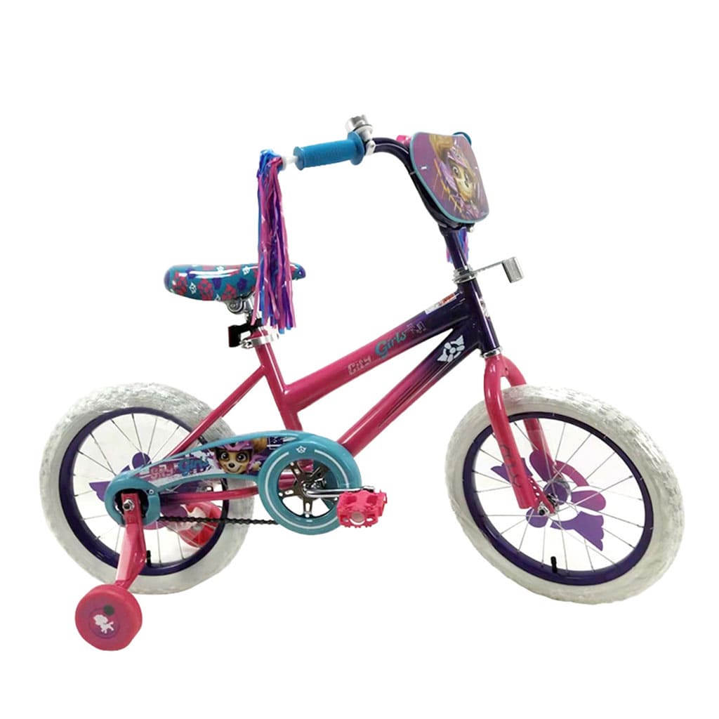 Bicicleta City Girls Paw Patrol Para Niñas 16"