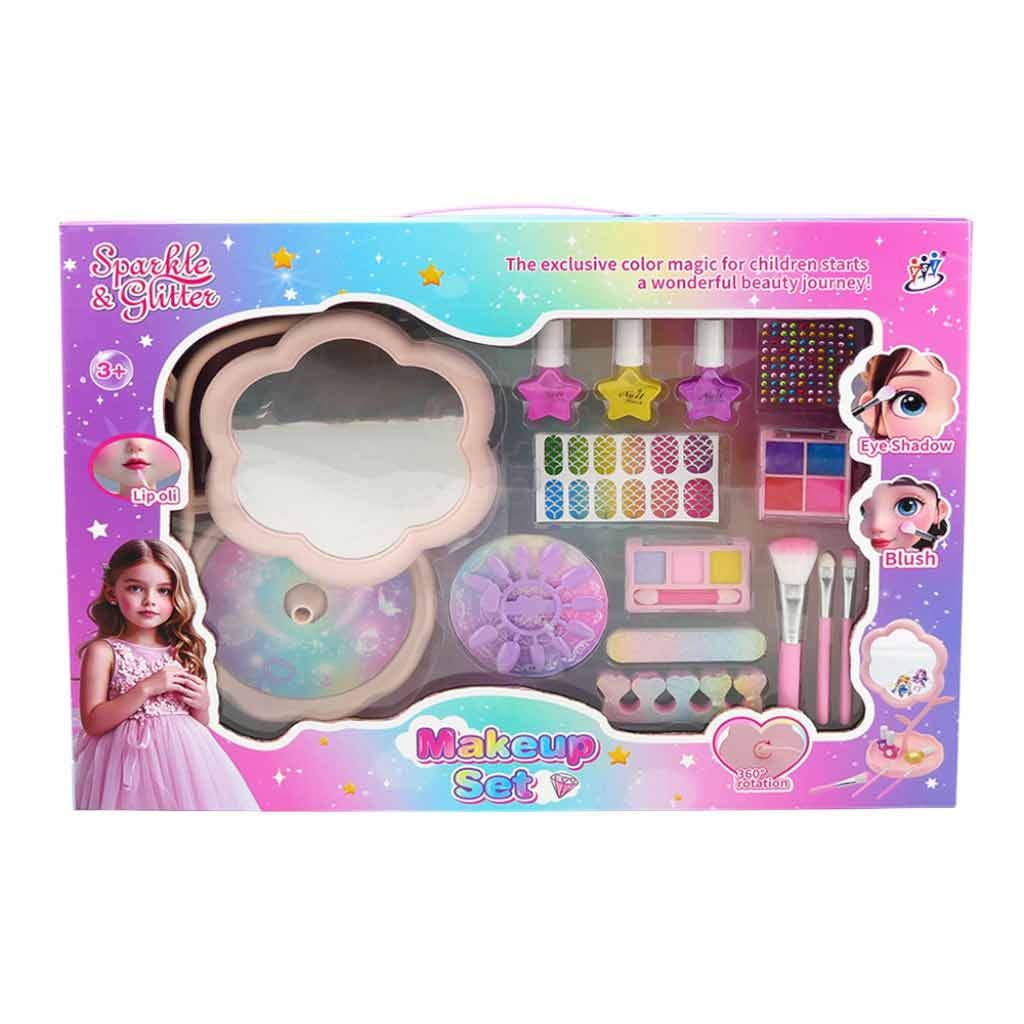 Set De Maquillaje Y Uñas Sparkle & Glitter