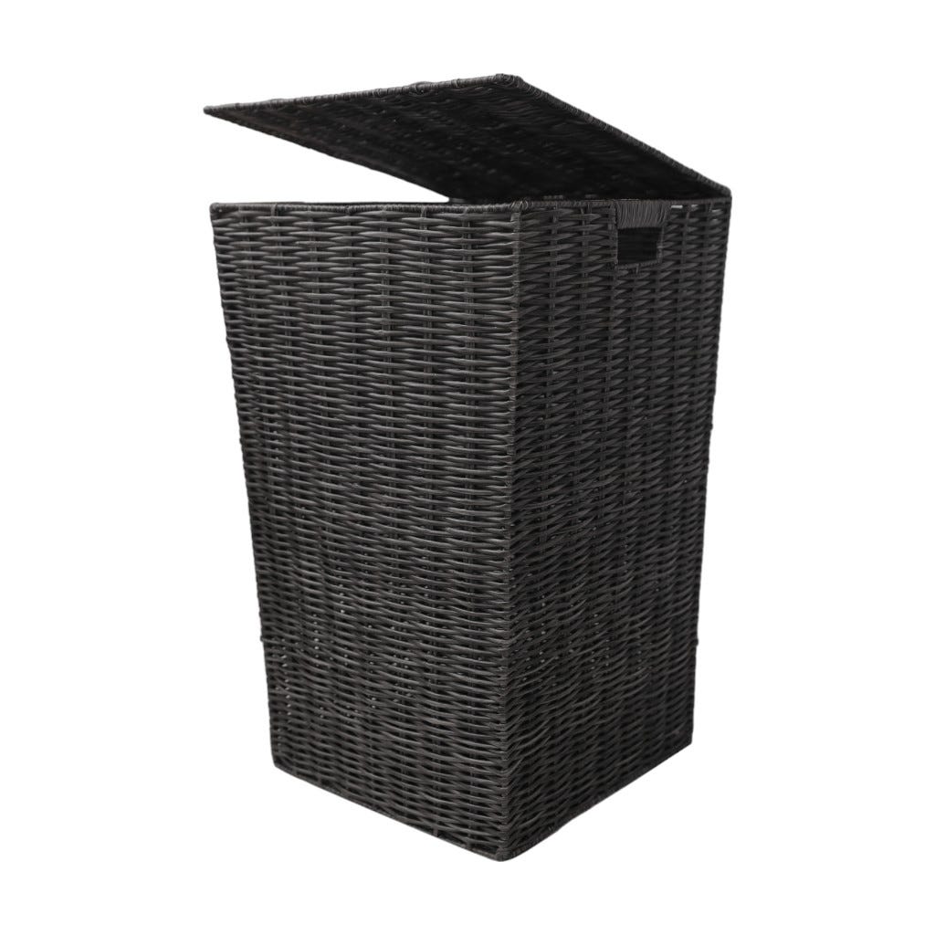 Cesta Para Ropa Gris 33X33X53Cm