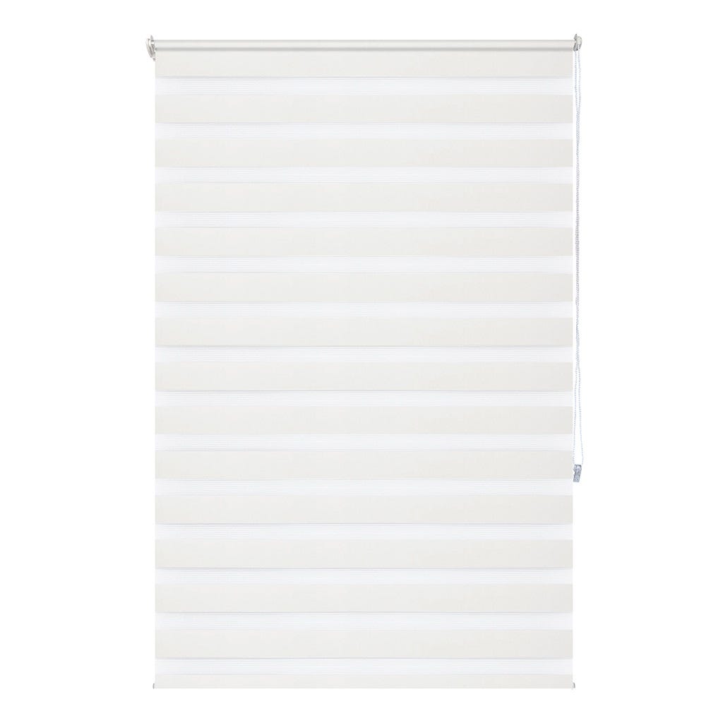 Persiana estilo cebra blanco 120x180CM